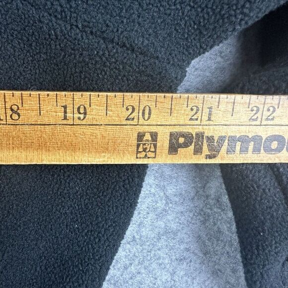 Sweaty Betty Compass Seam Sweatshirt Womens Small Black Soft Fleece Thumbhole LS - Picture 8 of 14